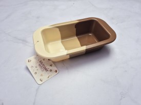 Molde silicona tricolor mini budin ingles